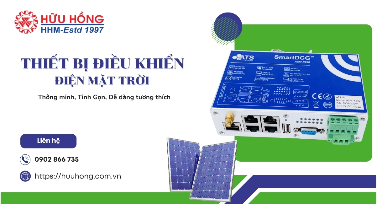 Thiết bị giám sát điều khiển năng lượng mặt trời chuẩn pháp lý