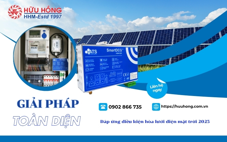 Giải pháp đáp ứng điều kiện hòa lưới điện 2025