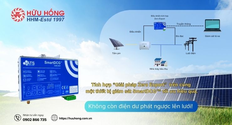 Giải pháp Zero Expo tích hợp thiết bị giám sát thông minh SmartDCG™