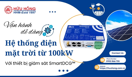 Vận hành hệ thống điện mặt trời 100kW: Đơn giản hơn bạn nghĩ với SmartDCG™