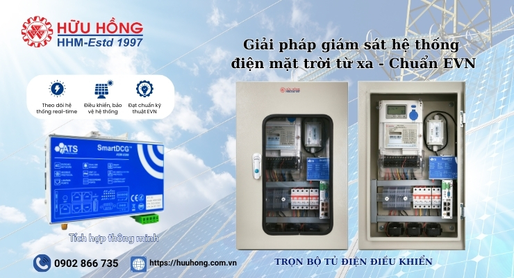 Trọn bộ giải pháp giám sát điều khiển điện năng lượng mặt trời
