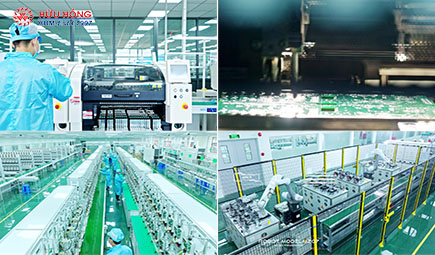 Dây chuyền sản xuất SMT hiện đại | Công nghệ tự động - nhà máy hơn 20.000m²
