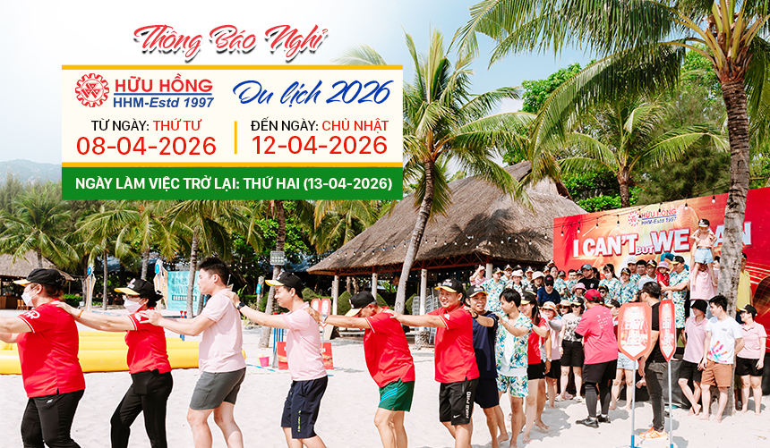 [THÔNG BÁO] Lịch nghỉ du lịch năm 2026