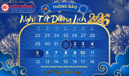 [THÔNG BÁO] Lịch Nghỉ Tết Dương Lịch 2026 - Sẵn Sàng Cho Năm Mới Bùng Nổ!