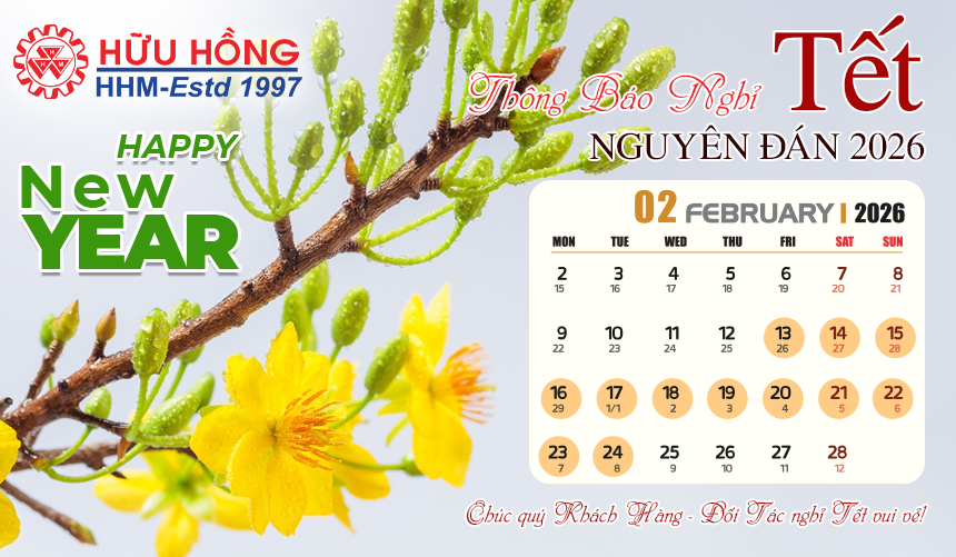 [THÔNG BÁO] Lịch Nghỉ Tết Nguyên Đán Bính Ngọ 2026