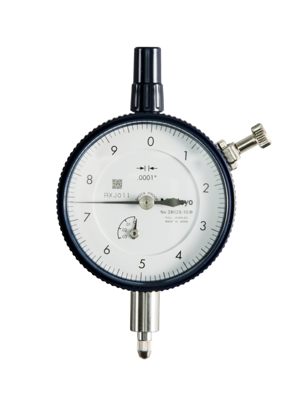 Đồng Hồ So Cơ Khí, Dial Indicator, Flat Back, AGD/ANSI 0,025", 0,0001", Jew. Bearing, Shockpr Mitutoyo 2802SB-10 9 Đồng hồ so cơ khí 2802S-10