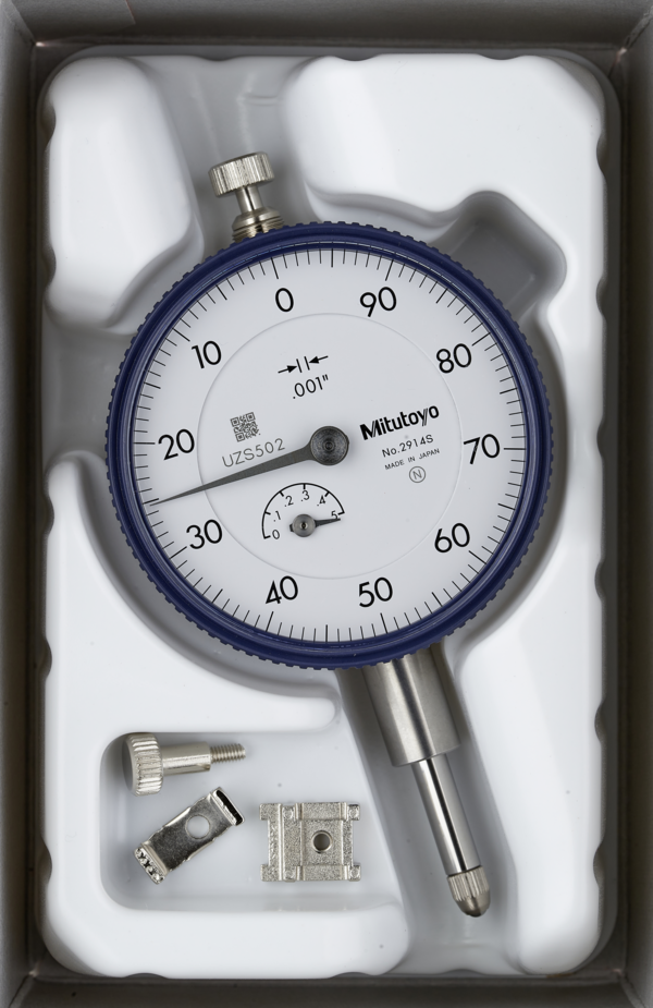 Đồng Hồ So Cơ Khí, Lug Back, AGD/ANSI 0,5", 0,001" Mitutoyo 2914A 15 Đồng hồ so cơ khí dòng 2914S