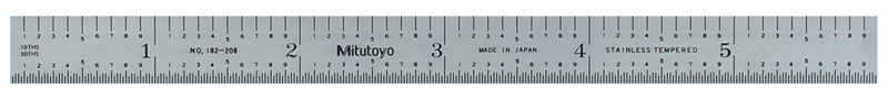 Thước lá thép Mitutoyo 182-208